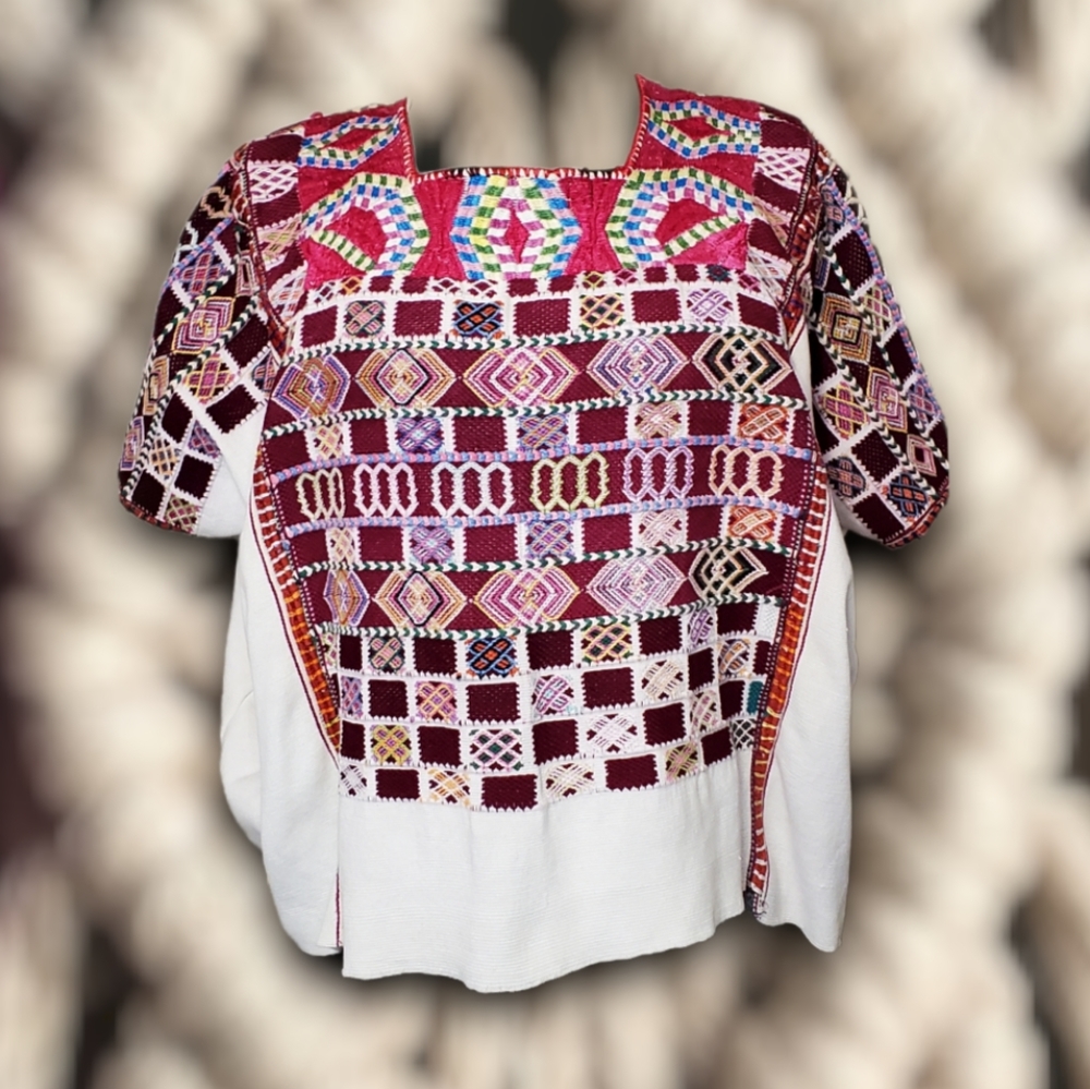Parcel & Journey Boho Colorful Top